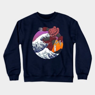 Z'Gok out of Kanagawa Crewneck Sweatshirt